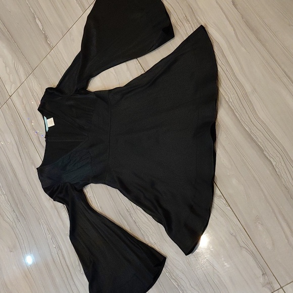 Marciano Black Long Sleeve Dress - Picture 6 of 9